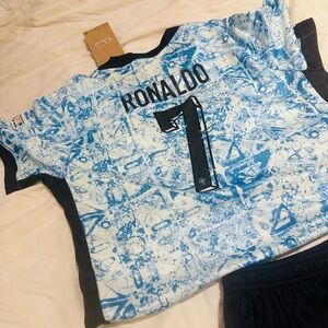 Nike Kids Ronaldo Matching Set - Blue and Black